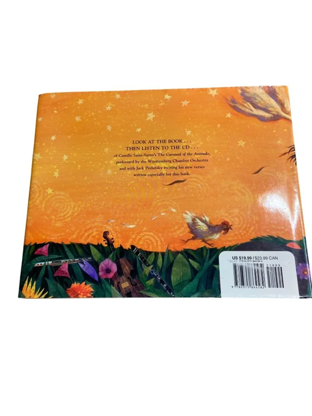 The Carnival Of The Animals Book & CD Set Camille Saint-Saens